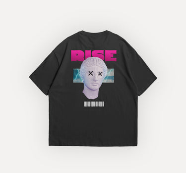 RISE - Oversized Black T-shirt