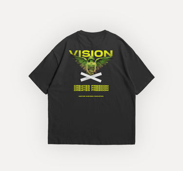 VISION - Oversized Black T-shirt